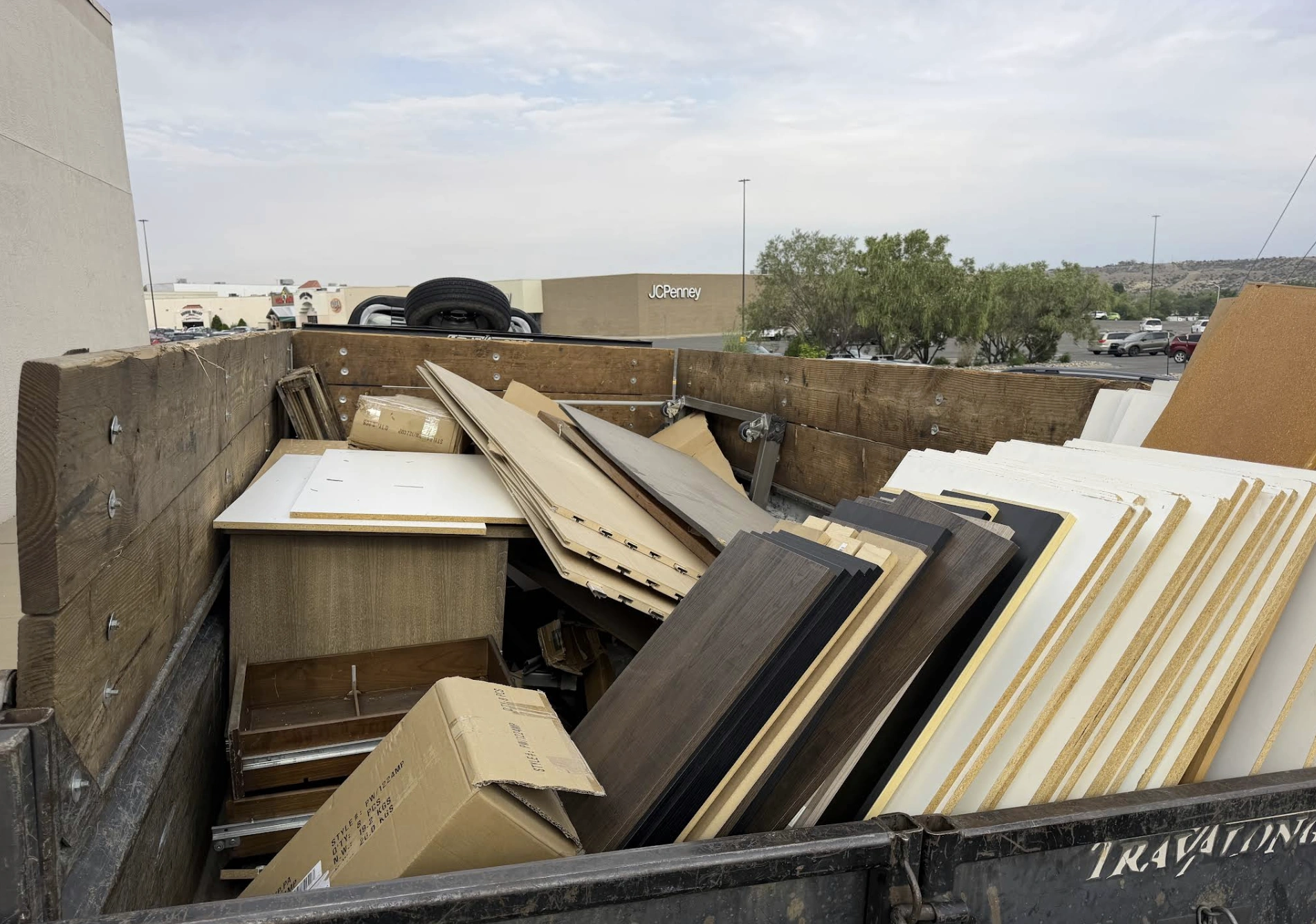 construction debris removal remodeling materials