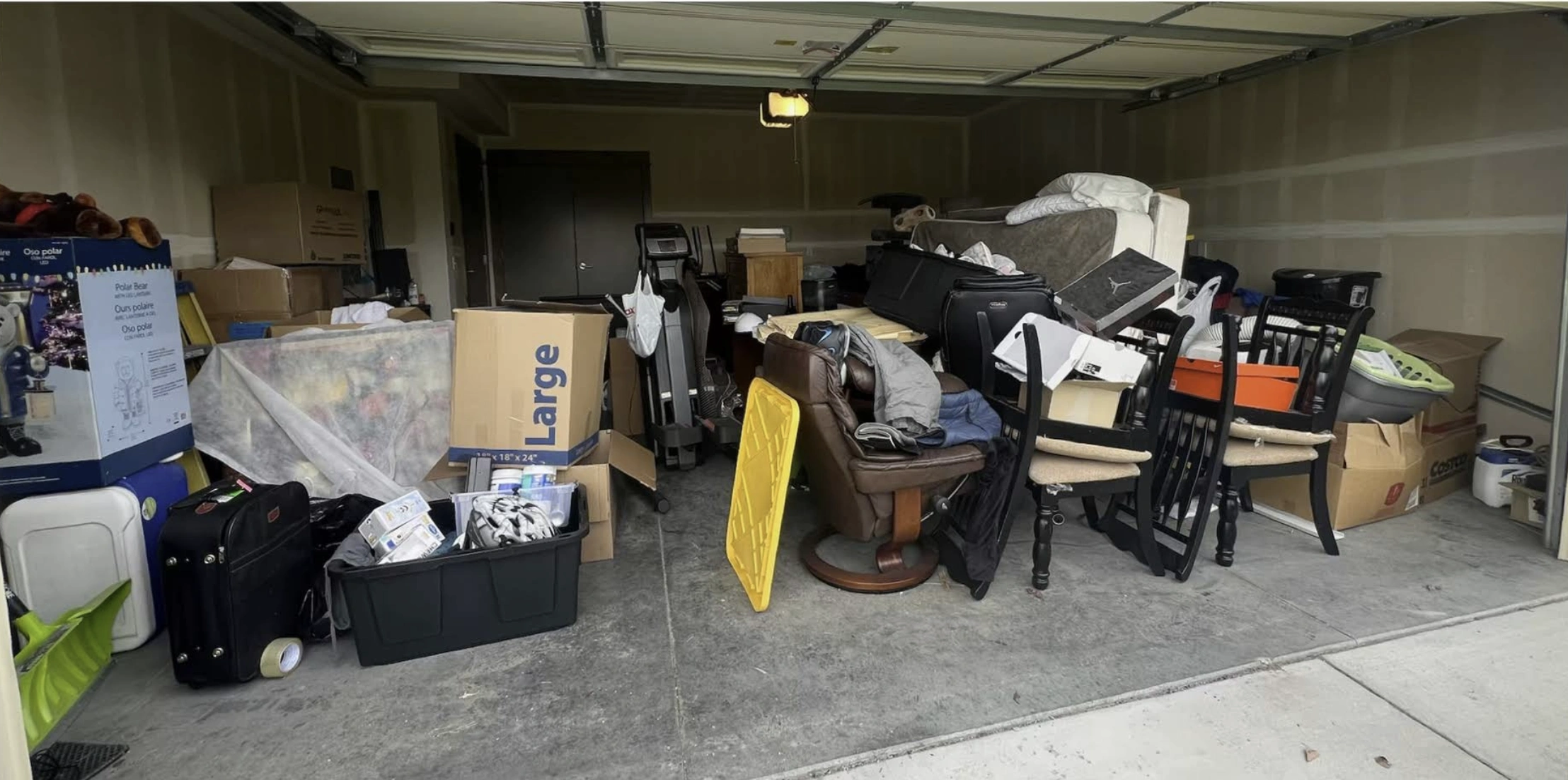 garage cleanout services full garage