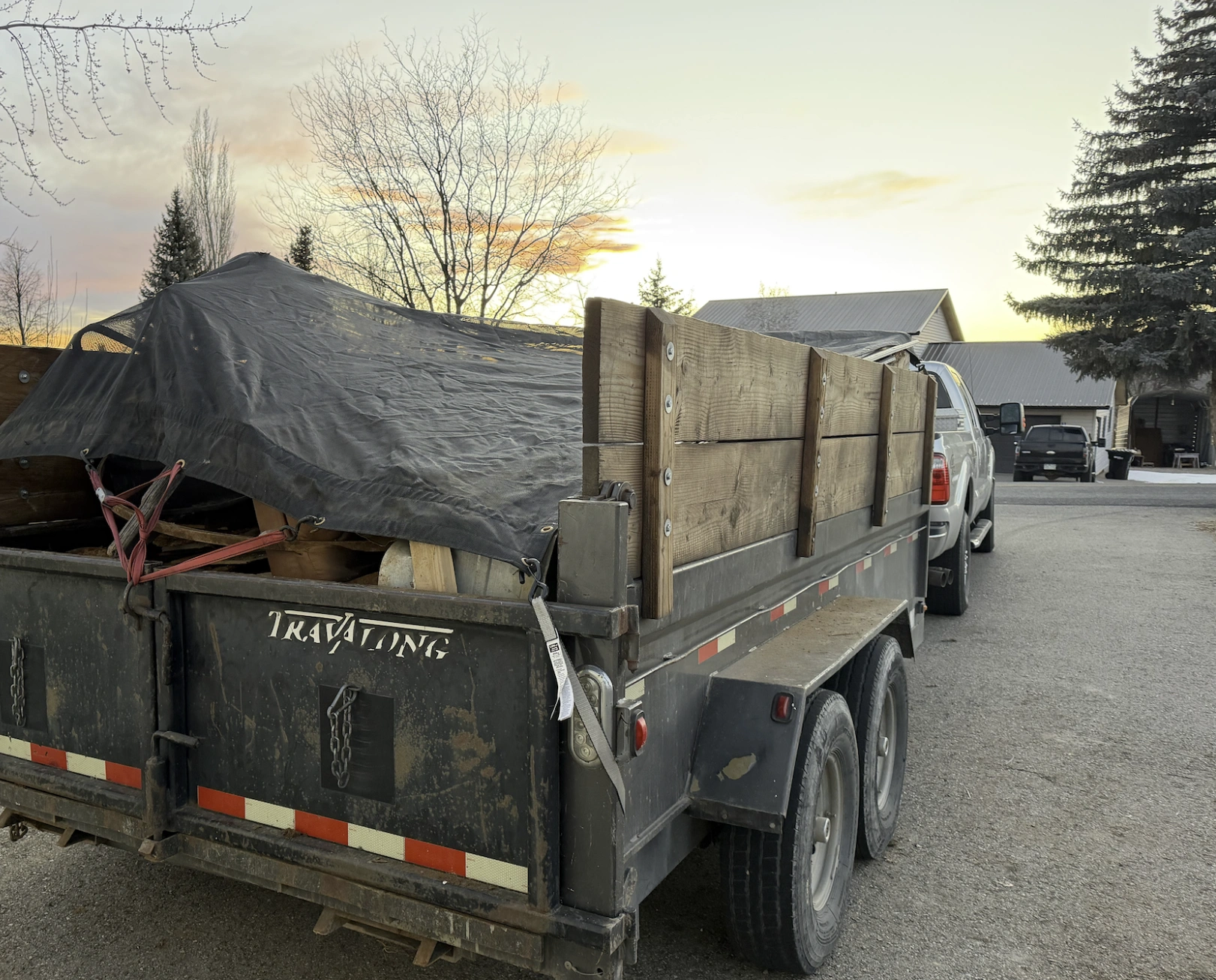 Truckee junk removal load