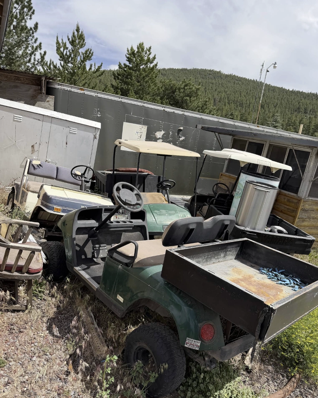 property cleanout services outdoor equipment